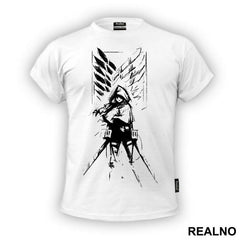 Mikasa Ackerman And Wings of Freedom - Attack on Titan - AOT - Majica