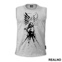 Mikasa Ackerman And Wings of Freedom - Attack on Titan - AOT - Majica