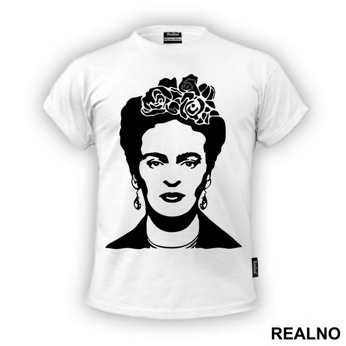 I paint self-portraits because I am so often alone, because I am the person I know best - Frida Kahlo - Majica