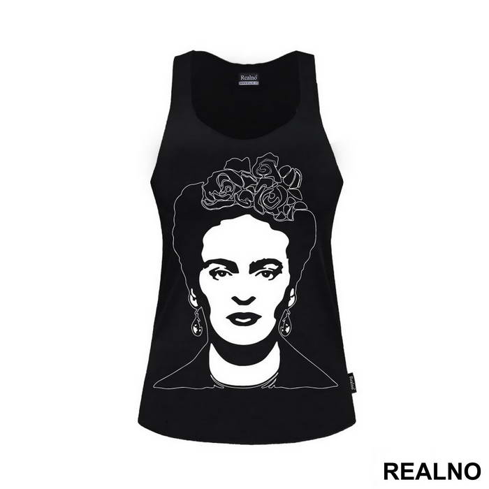 I paint self-portraits because I am so often alone, because I am the person I know best - Frida Kahlo - Majica
