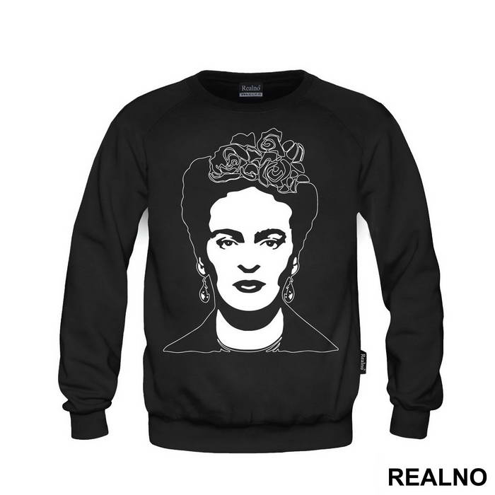 I paint self-portraits because I am so often alone, because I am the person I know best - Frida Kahlo - Majica