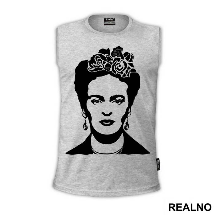 I paint self-portraits because I am so often alone, because I am the person I know best - Frida Kahlo - Majica