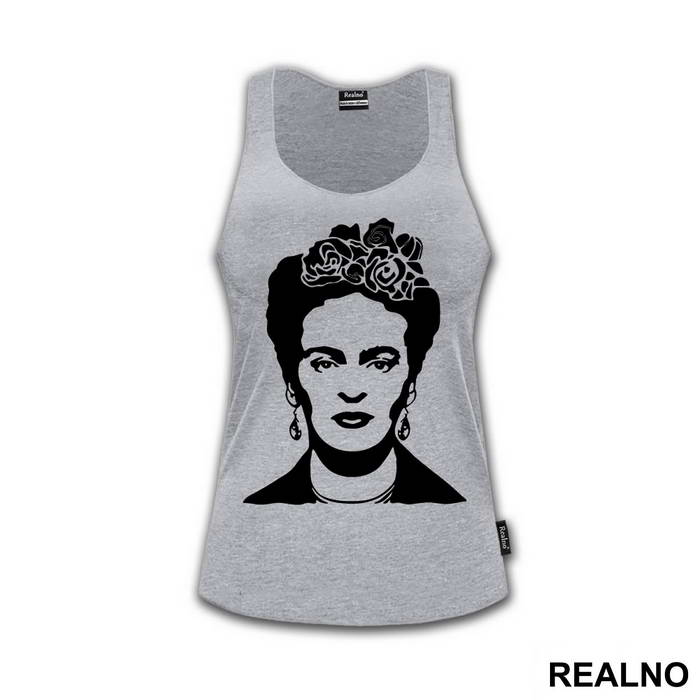 I paint self-portraits because I am so often alone, because I am the person I know best - Frida Kahlo - Majica