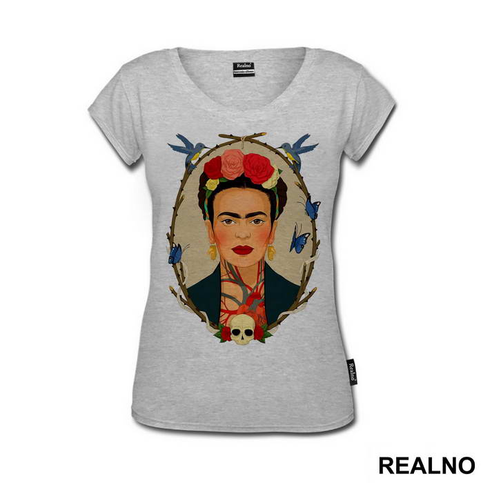 I never paint dreams or nightmares. I paint my own reality  - Frida Kahlo - Majica
