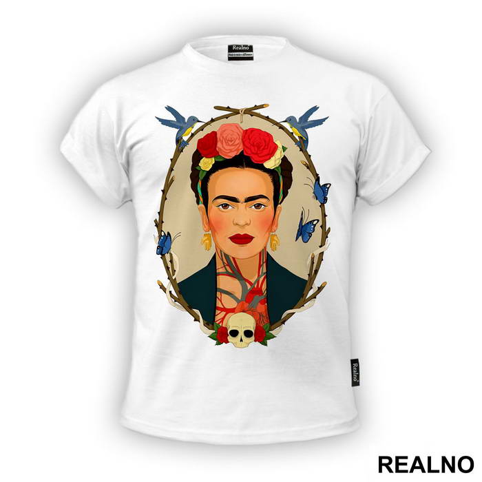 I never paint dreams or nightmares. I paint my own reality  - Frida Kahlo - Majica