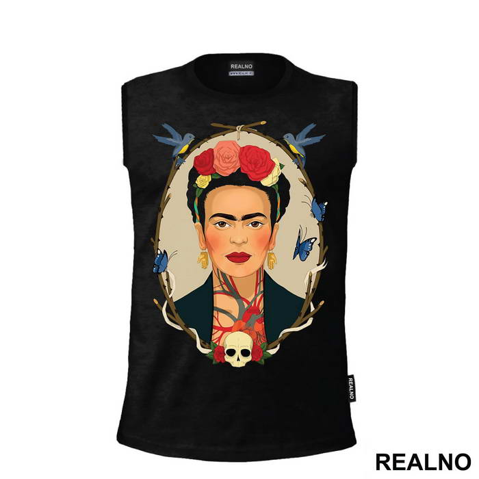 I never paint dreams or nightmares. I paint my own reality  - Frida Kahlo - Majica