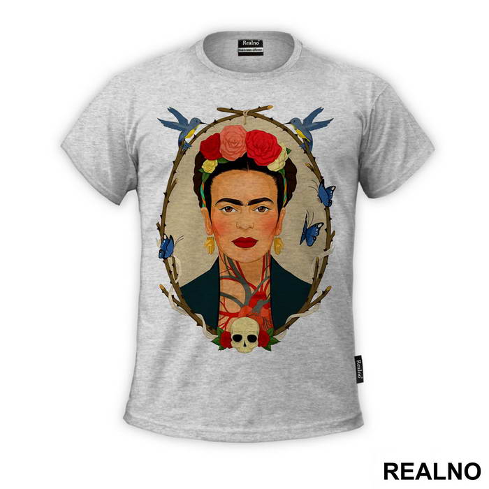 I never paint dreams or nightmares. I paint my own reality  - Frida Kahlo - Majica