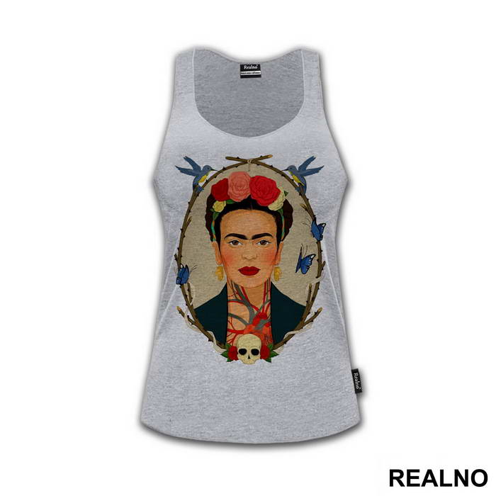 I never paint dreams or nightmares. I paint my own reality  - Frida Kahlo - Majica