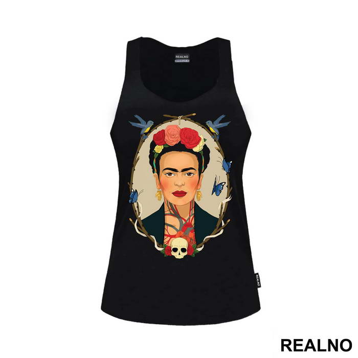 I never paint dreams or nightmares. I paint my own reality  - Frida Kahlo - Majica