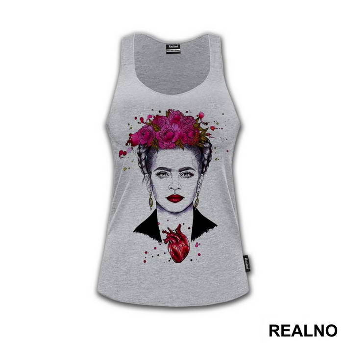 I love you more than my own skin - Frida Kahlo - Majica