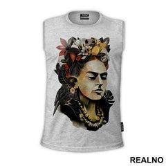 The only thing I know is that I paint because I need to, and I paint whatever passes through my head without any other consideration - Frida Kahlo - Majica