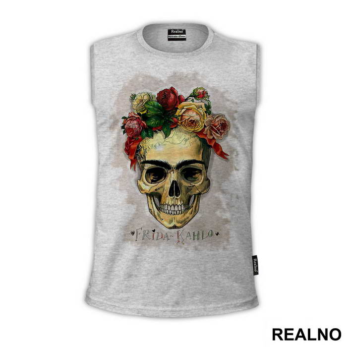 I paint flowers so they will not die - Frida Kahlo - Majica
