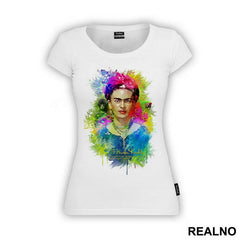 Me pinto a mí misma porque soy lo que mejor conozco - Frida Kahlo - Majica