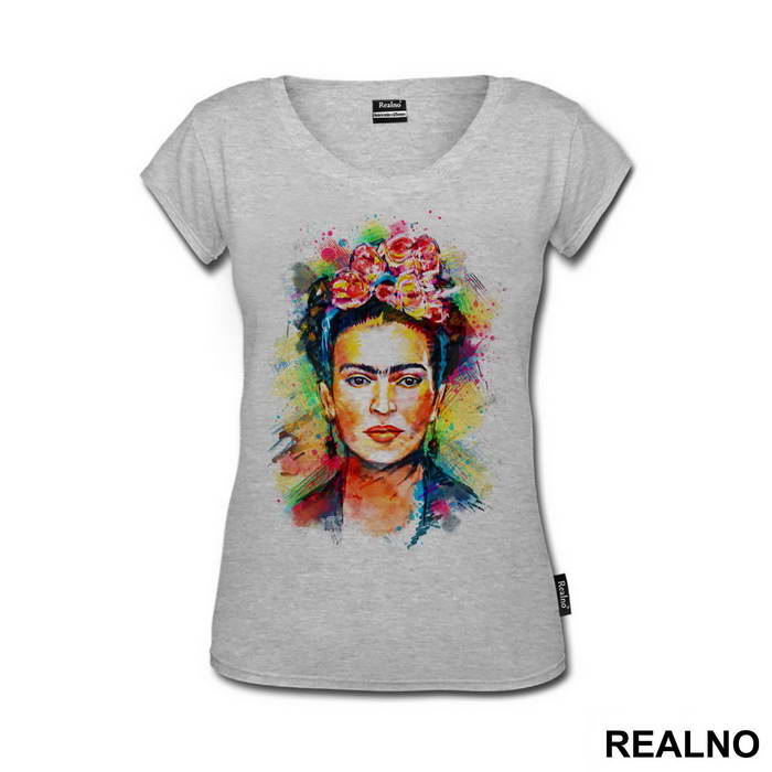 My painting carries with it the message of pain - Frida Kahlo - Majica