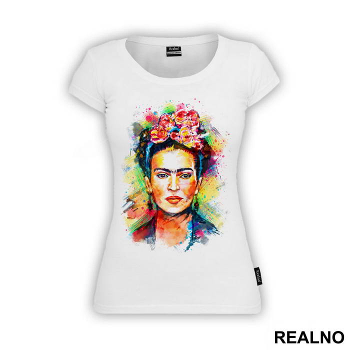 My painting carries with it the message of pain - Frida Kahlo - Majica
