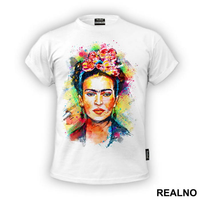 My painting carries with it the message of pain - Frida Kahlo - Majica