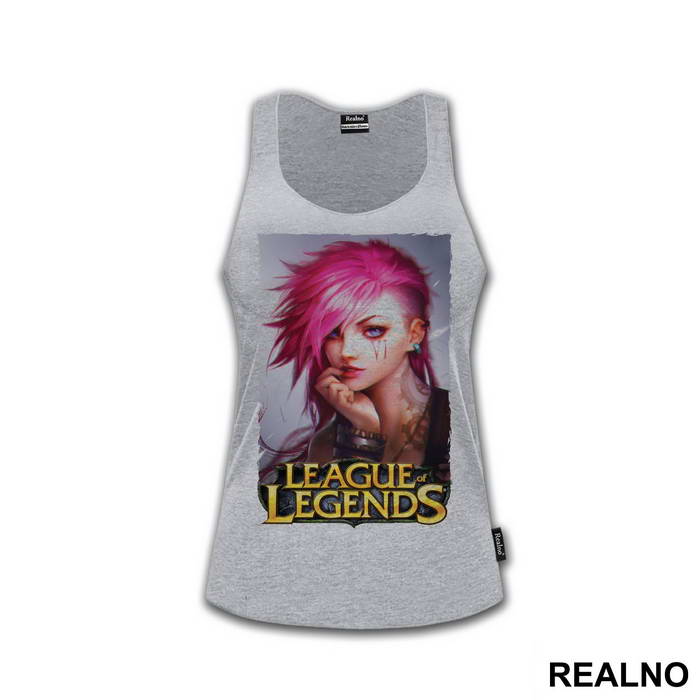 Vi - The Piltover Enforcer - Classic Skin - League Of Legends - Majica