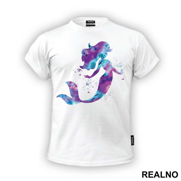 Mermaid Silhouette - Sirene - Mermaid - Majica
