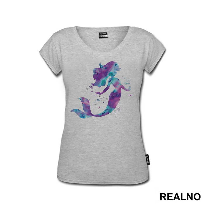 Mermaid Silhouette - Sirene - Mermaid - Majica