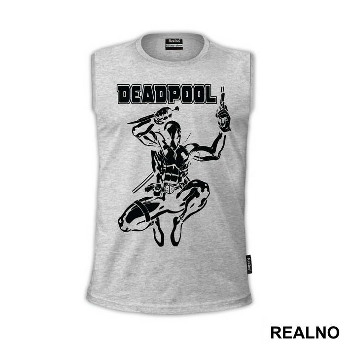 Did you ever hear about the one legged man in the ass kicking competition? - Deadpool - Majica