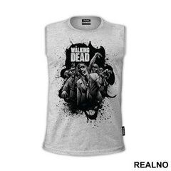 Black Splatter - The Walking Dead - Majica