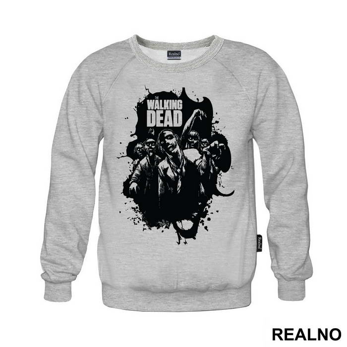 Black Splatter - The Walking Dead - Majica