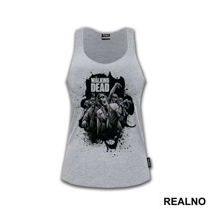 Black Splatter - The Walking Dead - Majica