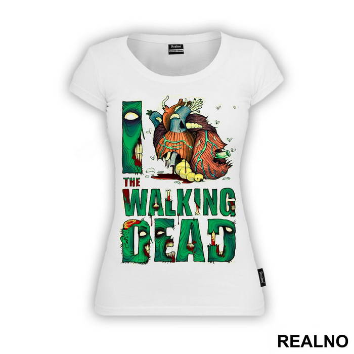 Drawing - The Walking Dead - Majica