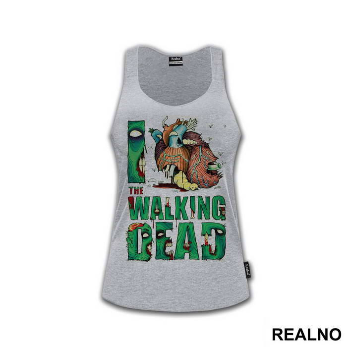 Drawing - The Walking Dead - Majica