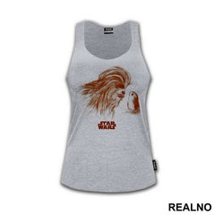 Chewbacca And The Porg - The Last Jedi - Star Wars - Majica