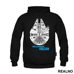 Millennium Falcon - Blue - Star Wars - Majica