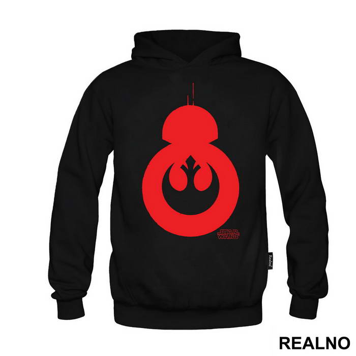 BB - 8 And Red Rebel Alliance - Star Wars - Majica