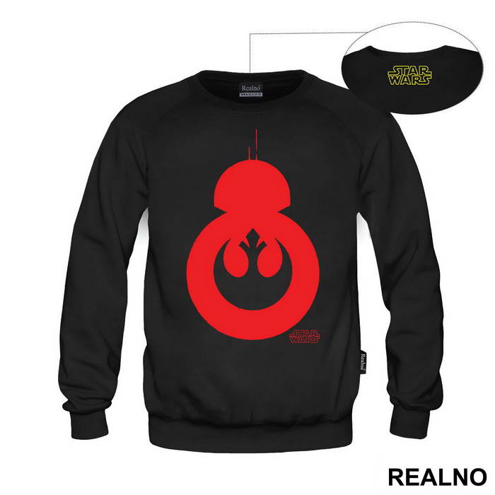 BB - 8 And Red Rebel Alliance - Star Wars - Majica