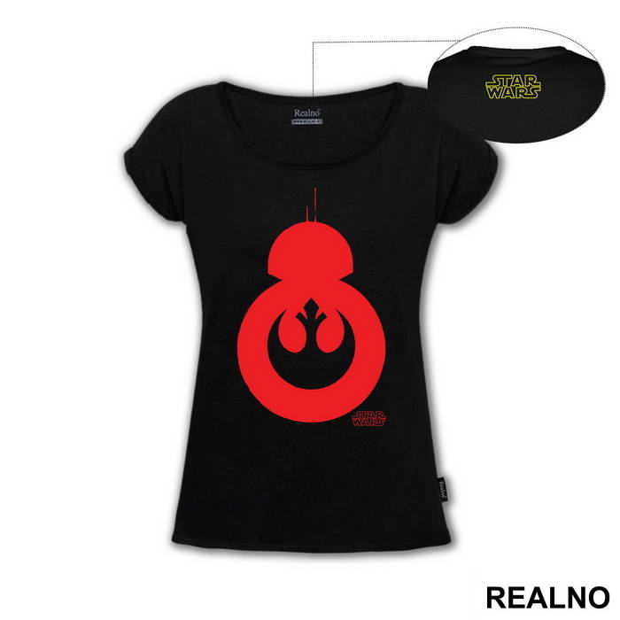 BB - 8 And Red Rebel Alliance - Star Wars - Majica
