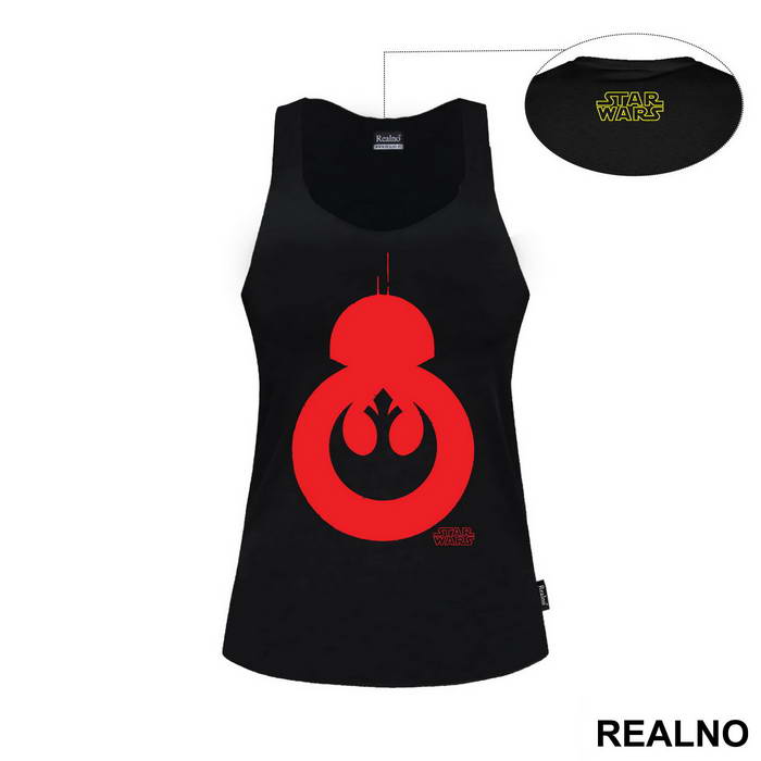 BB - 8 And Red Rebel Alliance - Star Wars - Majica