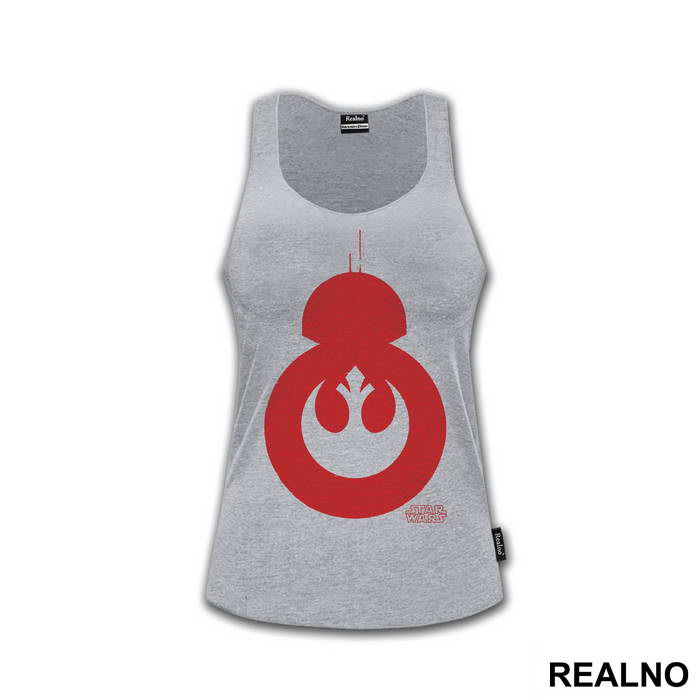 BB - 8 And Red Rebel Alliance - Star Wars - Majica