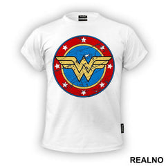 Scratched Shield - Wonder Woman - Majica
