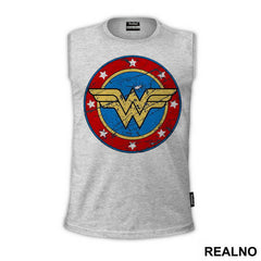 Scratched Shield - Wonder Woman - Majica