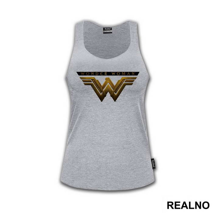 Gold Logo - Wonder Woman - Majica