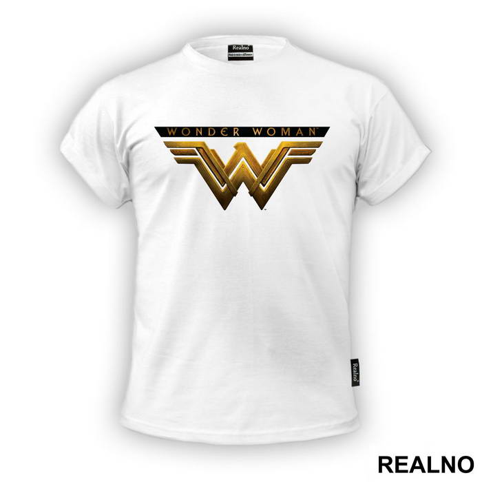 Gold Logo - Wonder Woman - Majica