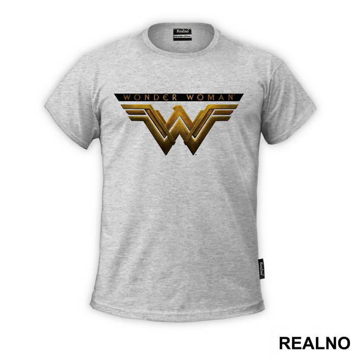 Gold Logo - Wonder Woman - Majica