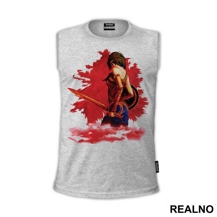 Red Splatter - Wonder Woman - Majica