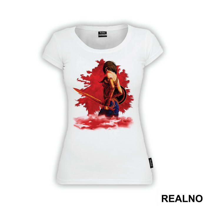 Red Splatter - Wonder Woman - Majica