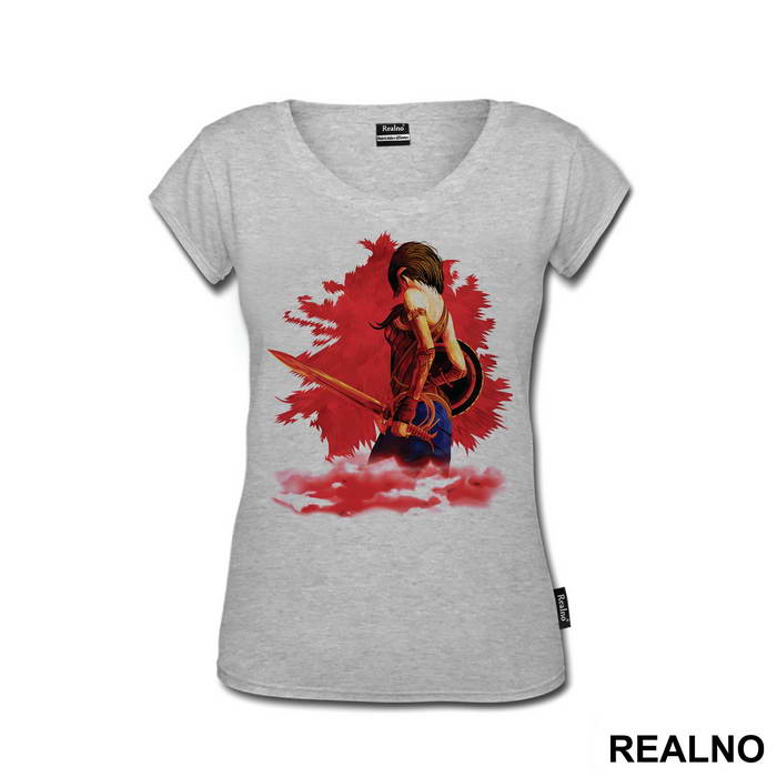 Red Splatter - Wonder Woman - Majica