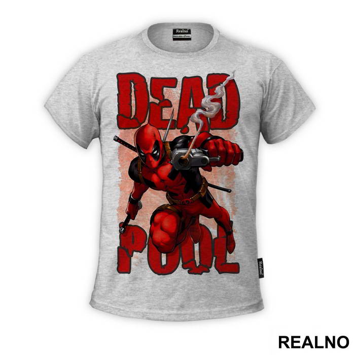 Some of the best love stories start with a murder - Deadpool - Majica