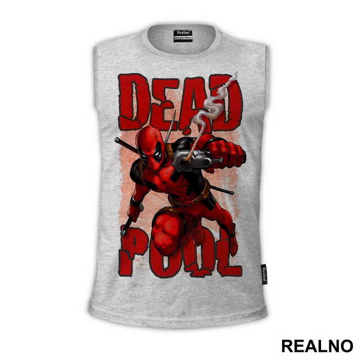 Some of the best love stories start with a murder - Deadpool - Majica