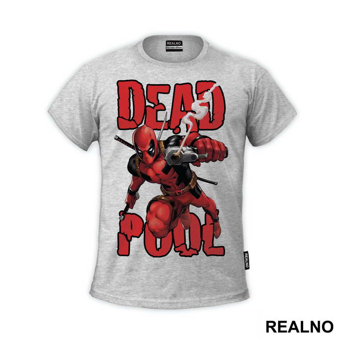 Some of the best love stories start with a murder - Deadpool - Majica