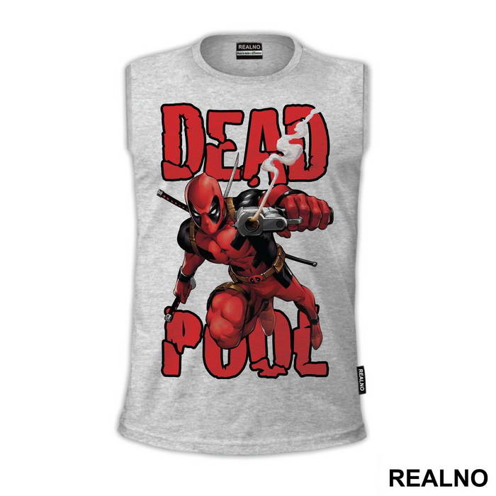 Some of the best love stories start with a murder - Deadpool - Majica