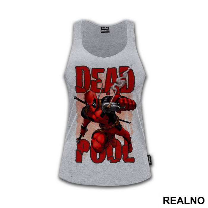 Some of the best love stories start with a murder - Deadpool - Majica