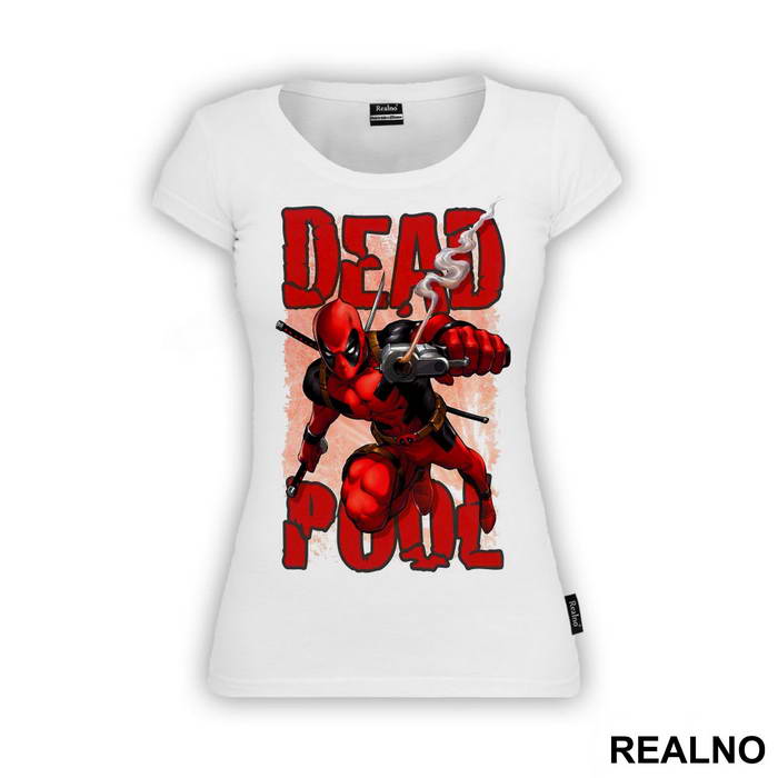 Some of the best love stories start with a murder - Deadpool - Majica